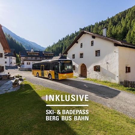 Hotel Belvedere Scuol Exterior foto