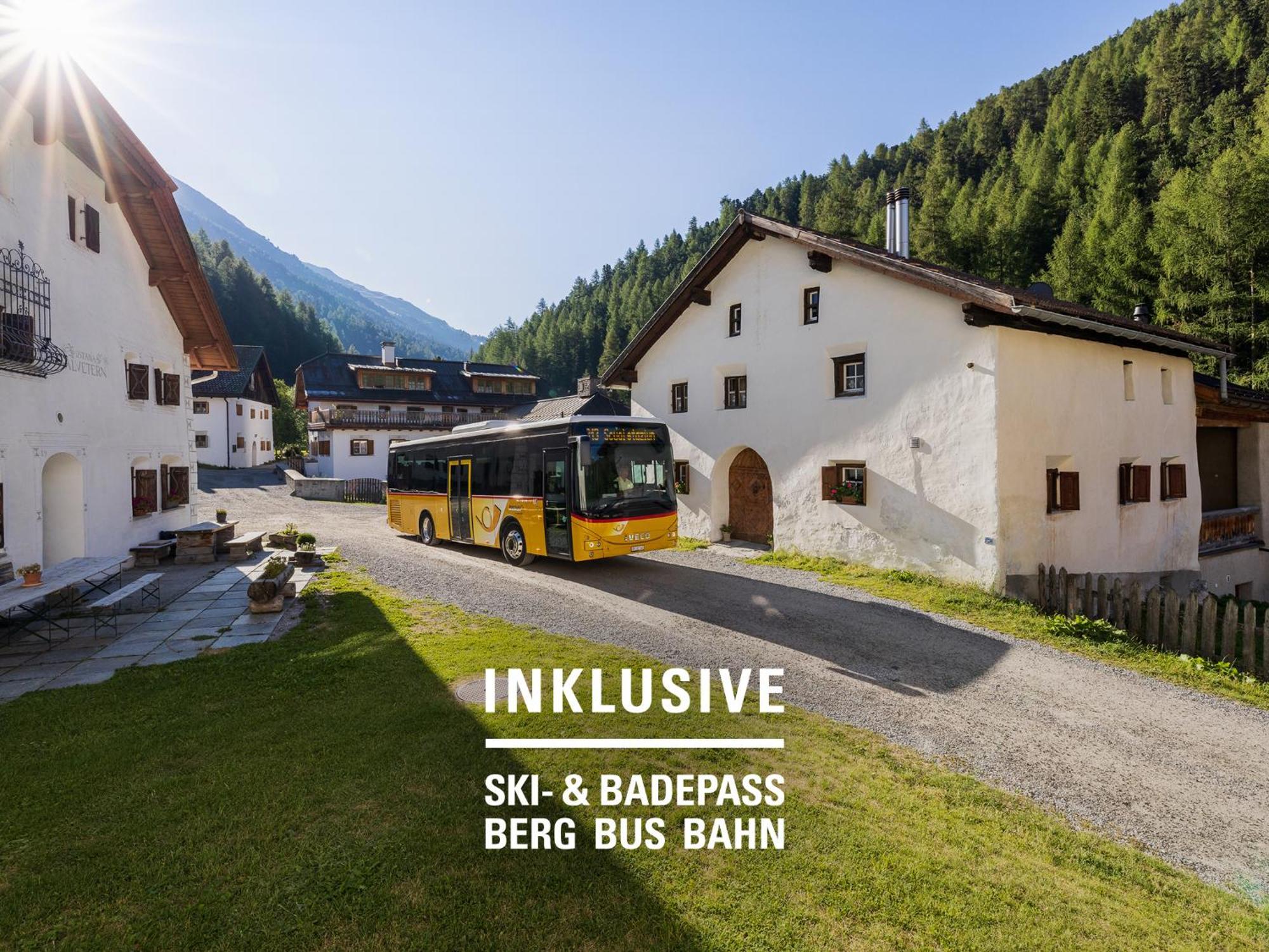 Hotel Belvedere Scuol Exterior foto