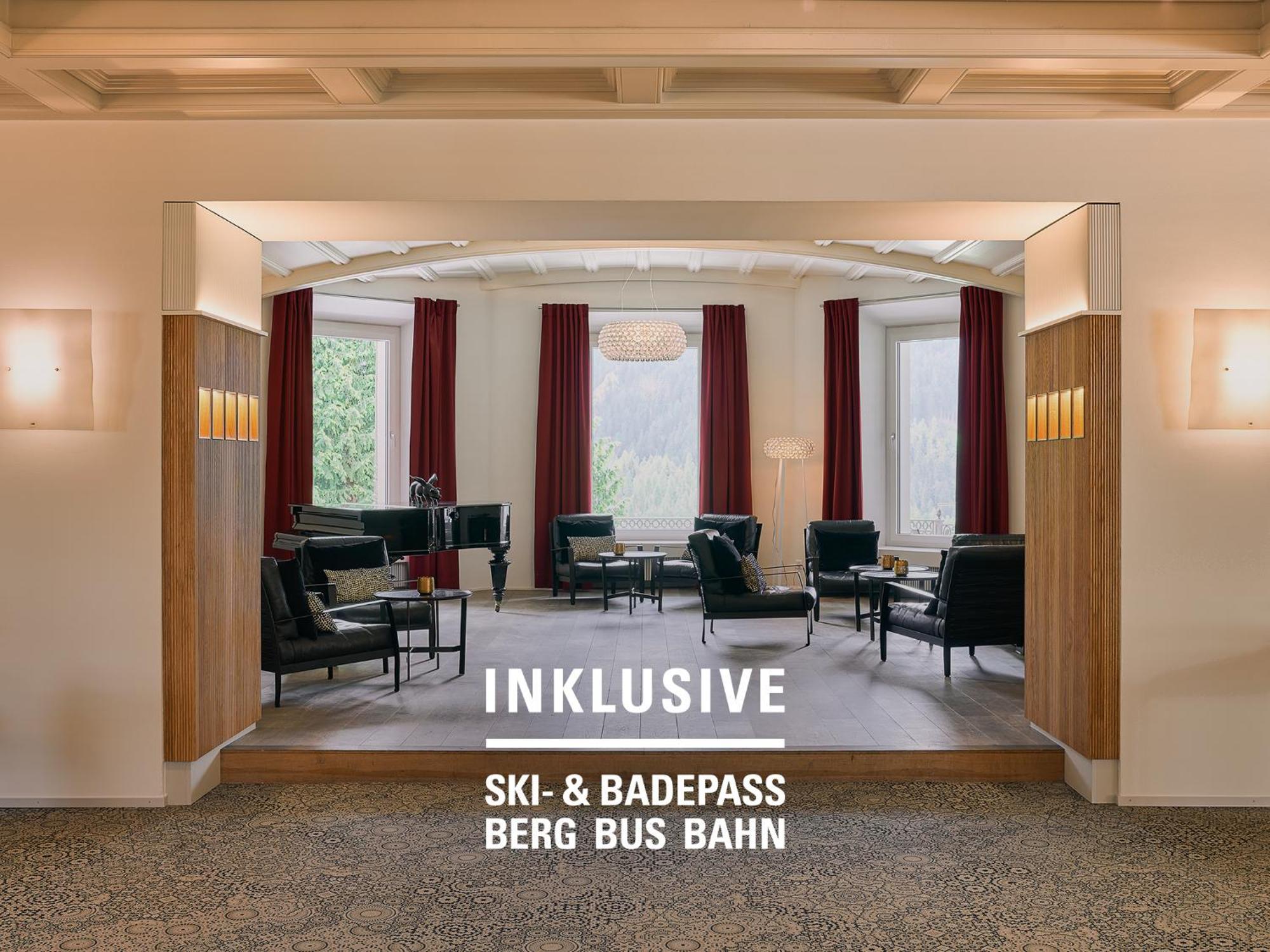 Hotel Belvedere Scuol Exterior foto
