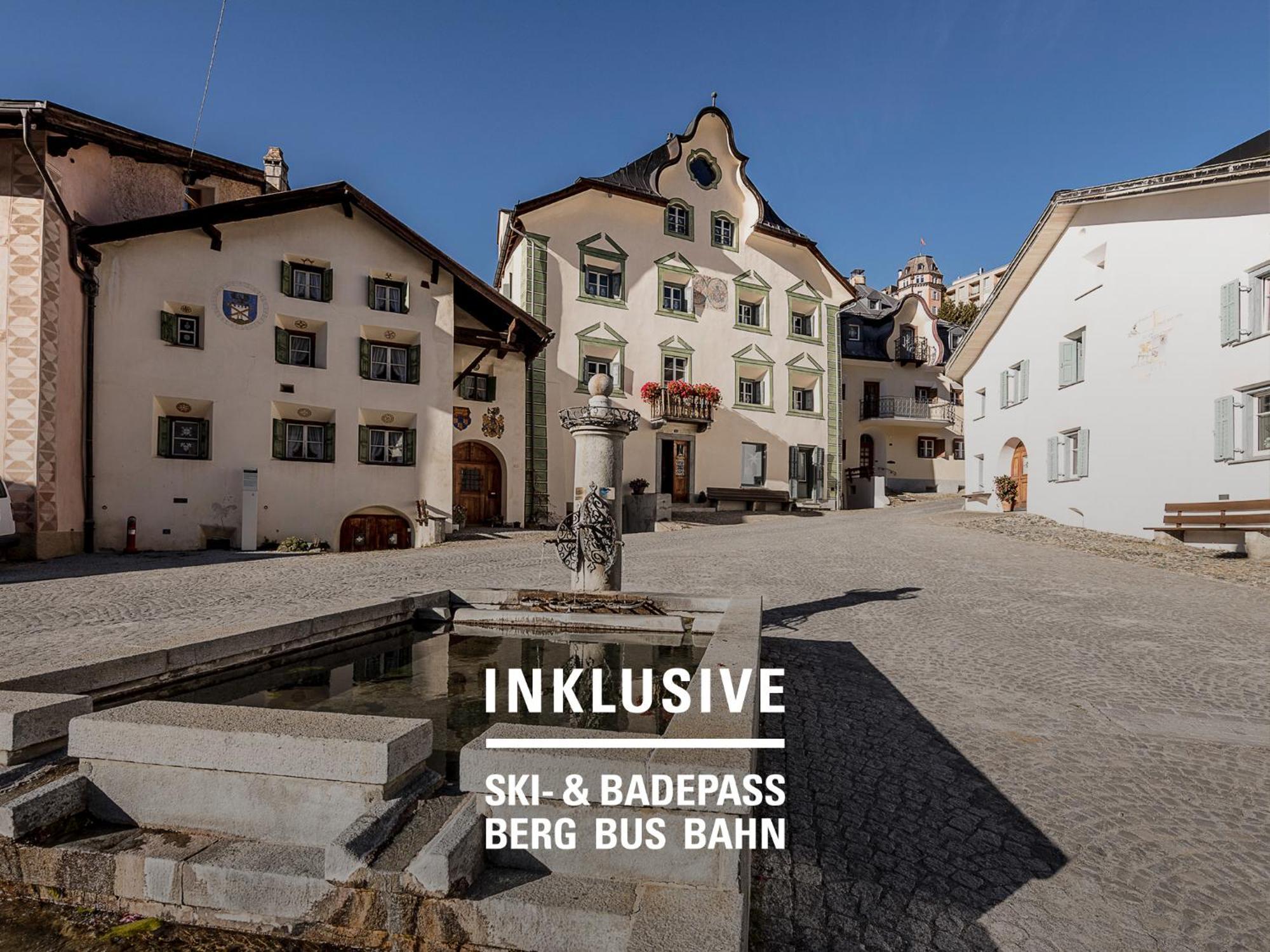 Hotel Belvedere Scuol Exterior foto