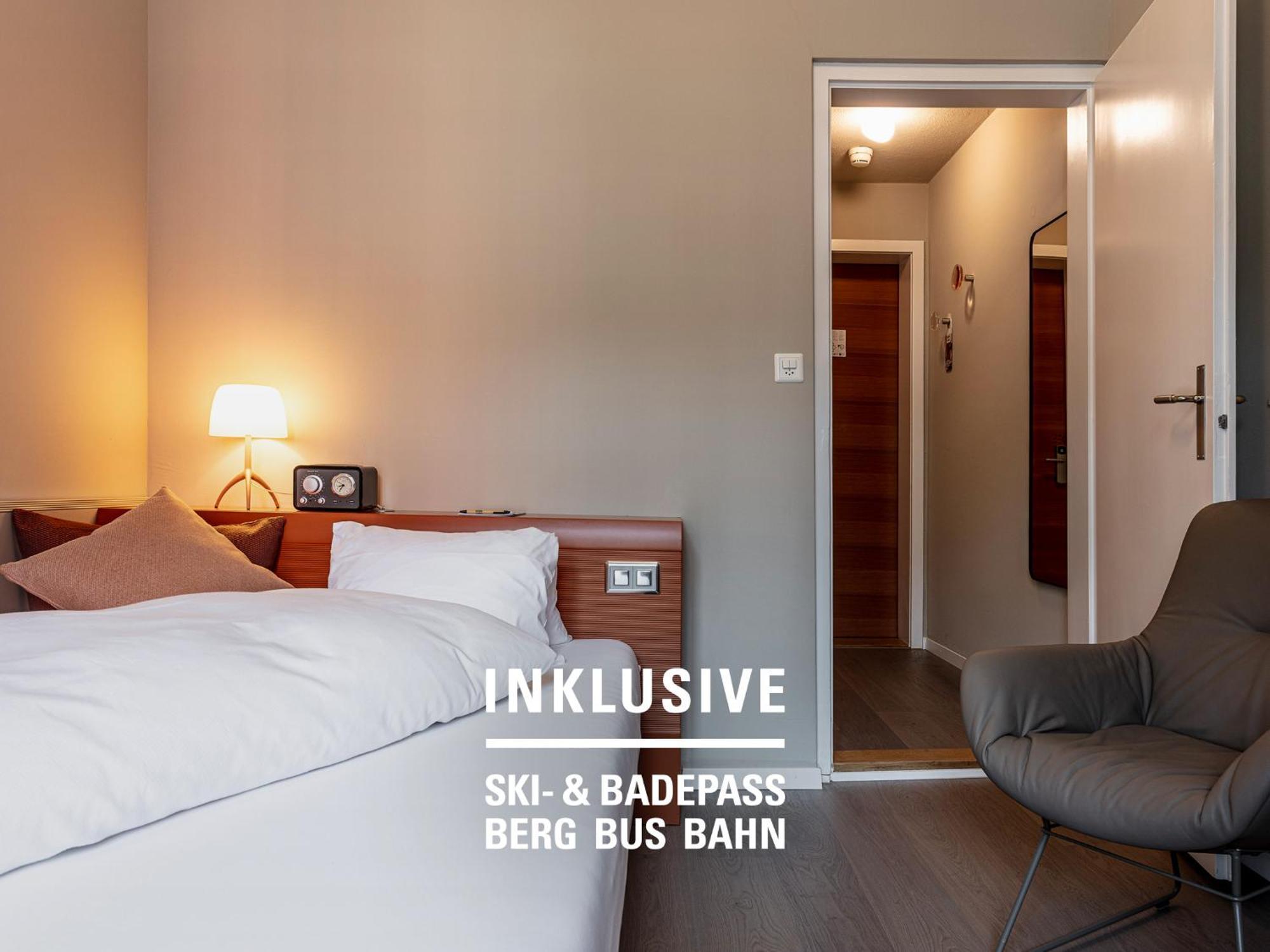 Hotel Belvedere Scuol Exterior foto